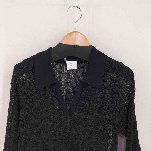 ヘイライフストア Hey life store lame knit long one piece レディース FREE