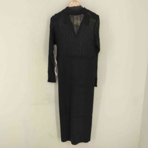 ヘイライフストア Hey life store lame knit long one piece レディース FREE
