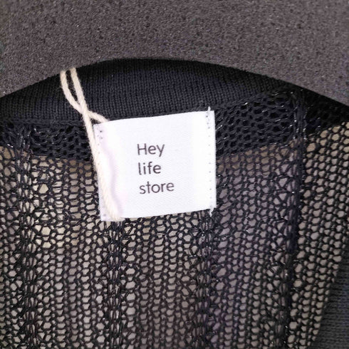 ヘイライフストア Hey life store lame knit long one piece レディース FREE