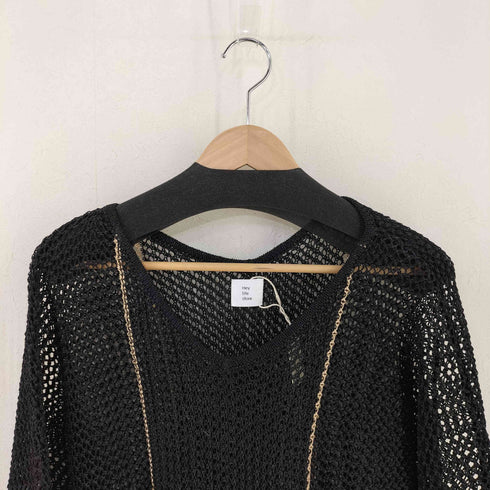 ヘイライフストア Hey life store mesh linen knit dress レディース FREE