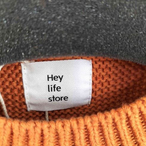 ヘイライフストア Hey life store volume sleeve knit レディース FREE