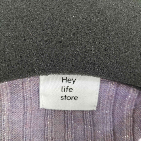 ヘイライフストア Hey life store glitter knit レディース FREE