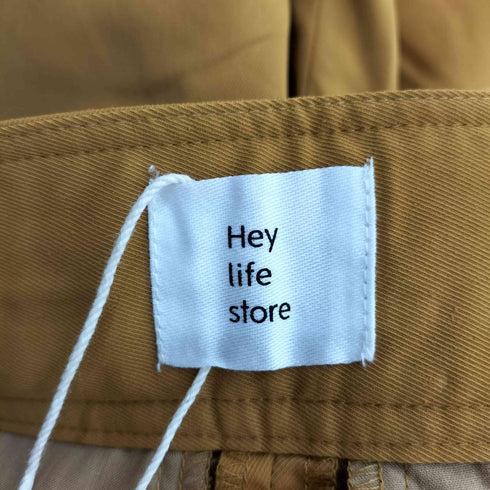 ヘイライフストア Hey life store tuck wide pants レディース JPN:S