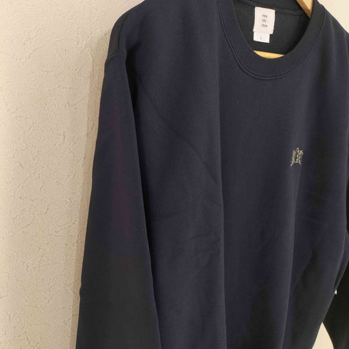 ヘイライフストア Hey life store crew neck sweat レディース JPN:L