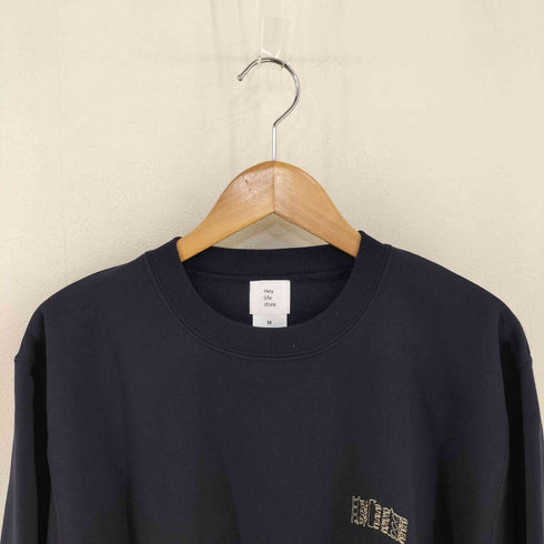 ヘイライフストア Hey life store crew neck sweat レディース JPN:M