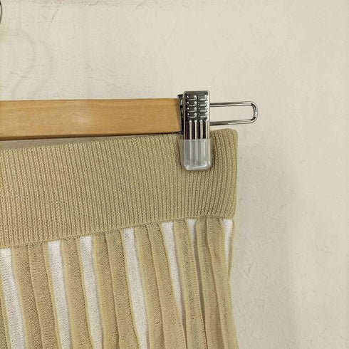 ヘイライフストア Hey life store pleated knit skirt レディース FREE