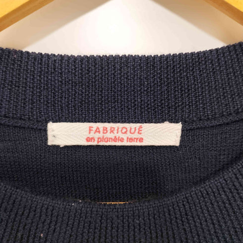fabrique en planete terre ショルダー ボタン ニット プルオーバー レディース JPN:38