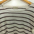 マーガレットハウエル MARGARET HOWELL リネンボーダーTシャツ レディース JPN:2