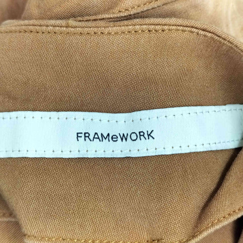 フレームワーク FRAMeWORK テンセルモールスキンサロペット レディース 38