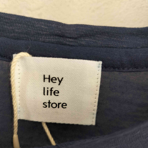 ヘイライフストア Hey life store sheer t-shirt レディース FREE