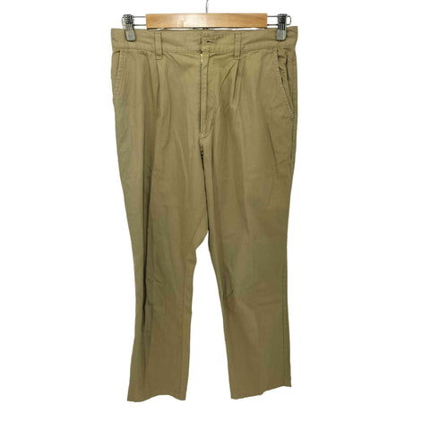 トラバイユマニュアル TRAVAIL MANUEL テーパードタックチノパンツ レディース JPN:M