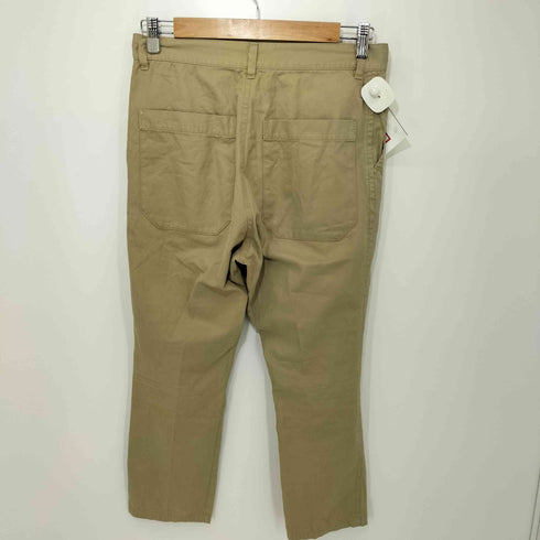 トラバイユマニュアル TRAVAIL MANUEL テーパードタックチノパンツ レディース JPN:M