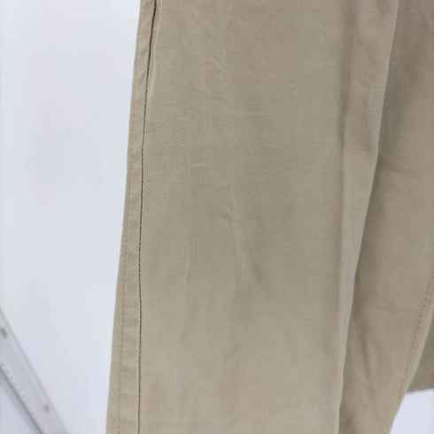 トラバイユマニュアル TRAVAIL MANUEL テーパードタックチノパンツ レディース JPN:M