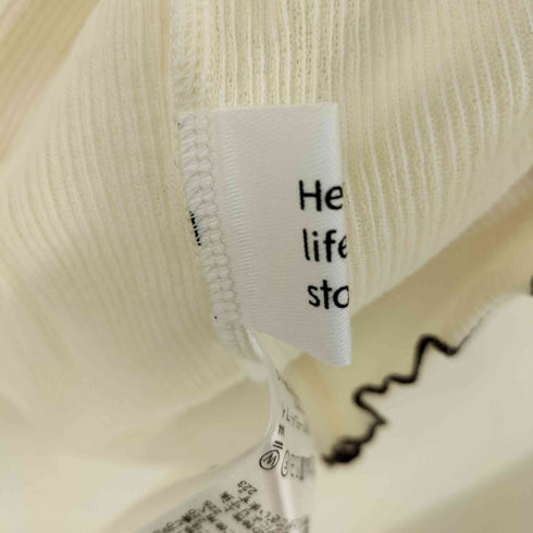 ヘイライフストア Hey life store high neck teleco knit レディース FREE