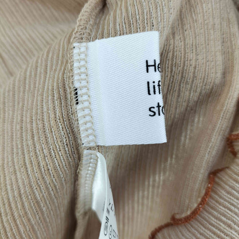 ヘイライフストア Hey life store high neck teleco knit レディース FREE