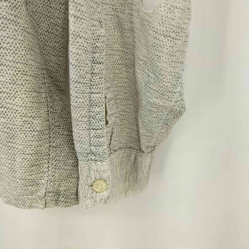 ヴァンヒューゼン VAN HEUSEN 50s~60s 総柄コットンオープンカラーシャツ メンズ 15 1/2