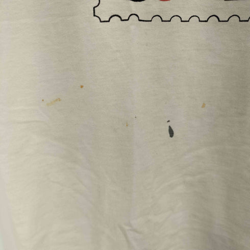 スクリーンスターズ SCREEN STARS 90S MADE IN USA WEST VIRGINIA 切手プリントTシャツ メンズ import:XL