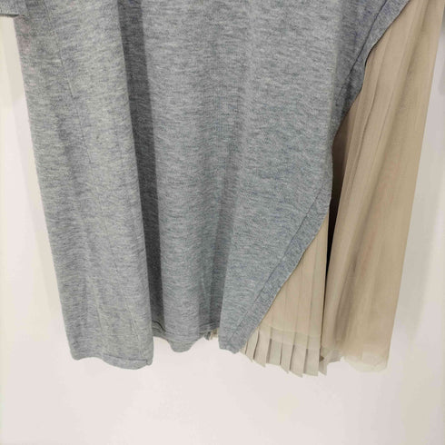 ビーミングバイビームス B:MING by BEAMS プリーツコンビニット ワンピース レディース ONE SIZE