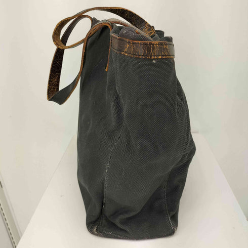 コムデギャルソン COMME des GARCONS 53225320 レザーハンドルキャンバストートバッグ メンズ