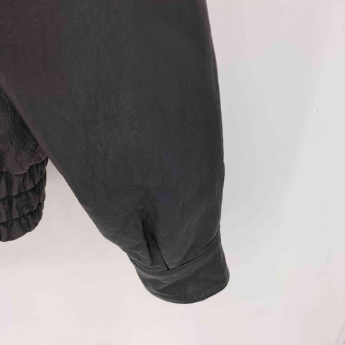 中綿比翼レザージャケット メンズ import:XL