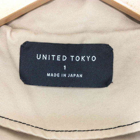 ユナイテッドトウキョウ UNITED TOKYO ダブルブレストトレンチコート ステッチデザイン レディース 1