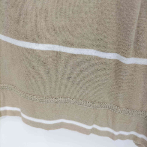 バーバリーロンドン BURBERRY LONDON ロゴ刺繍 ボーダーカーディガン カットソー レディース import:L