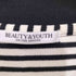 ビューティーアンドユースユナイテッドアローズ BEAUTY & YOUTH UNITED ARROWS スキッパーニットポロシャツ ボーダー レディース
