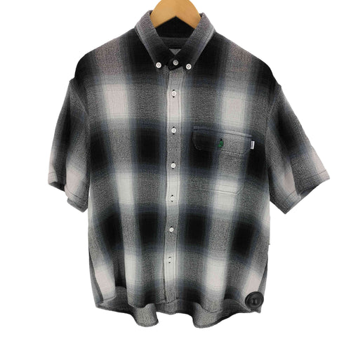 ウィムジー WHIMSY 23ss SHADOW PLAID SHIRT メンズ JPN:L
