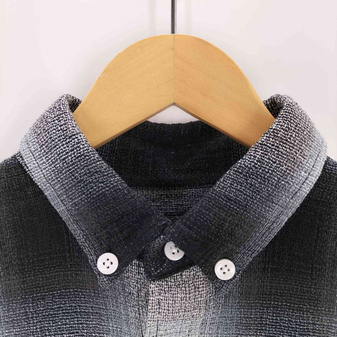ウィムジー WHIMSY 23ss SHADOW PLAID SHIRT メンズ JPN:L