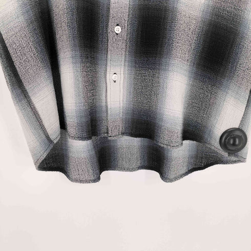 ウィムジー WHIMSY 23ss SHADOW PLAID SHIRT メンズ JPN:L