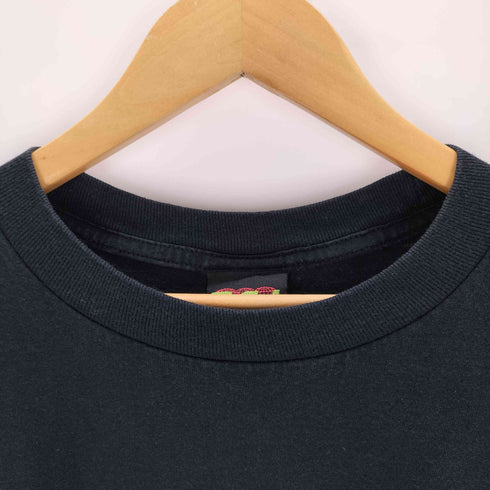 ロゴ刺繍コットンクルーネックTシャツ メンズ import:L
