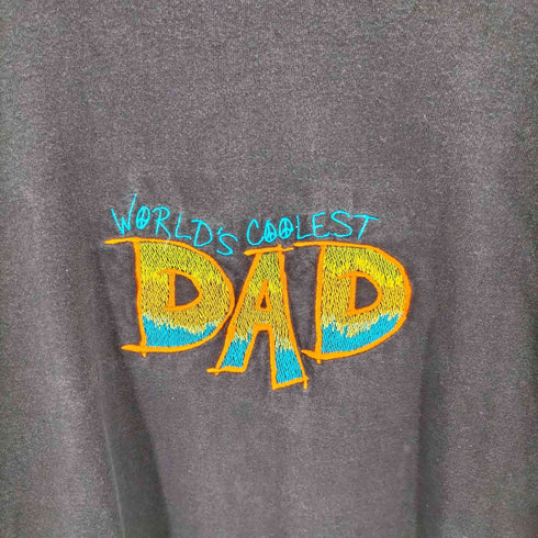 ロゴ刺繍コットンクルーネックTシャツ メンズ import:L