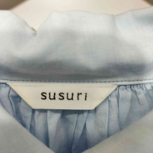 ススリ susuri ヘムレンシャツワンピース レディース