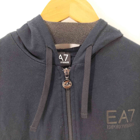エンポリオアルマーニイーエーセブン EMPORIO ARMANI EA7 ロゴプリントジップパーカー ワンポイント メンズ JPN:XL