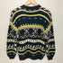 ノーティカ NAUTICA 旧タグ 総柄モックネックニット メンズ import:L