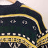 ノーティカ NAUTICA 旧タグ 総柄モックネックニット メンズ import:L