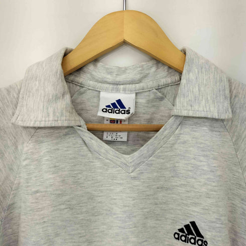 アディダス adidas 90S~00S パフォーマンスロゴ刺繍 S/S ポロシャツ レディース JPN:M