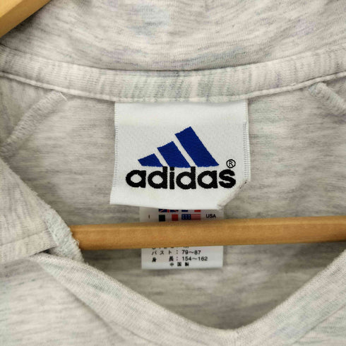 アディダス adidas 90S~00S パフォーマンスロゴ刺繍 S/S ポロシャツ レディース JPN:M