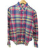 ラルフローレン RALPH LAUREN マルチカラーリネンチェックシャツ メンズ import:M