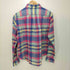 ラルフローレン RALPH LAUREN マルチカラーリネンチェックシャツ メンズ import:M