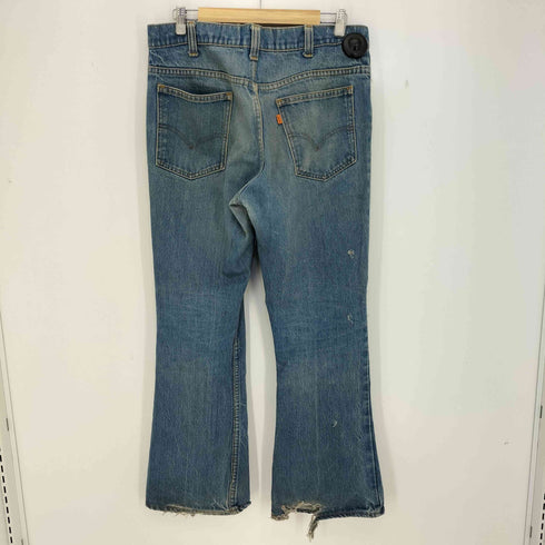 リーバイス Levis 80s ボタン裏刻印653 収縮率3% リーバイスジップ オレンジタブ ベルボトム 646? メンズ W34