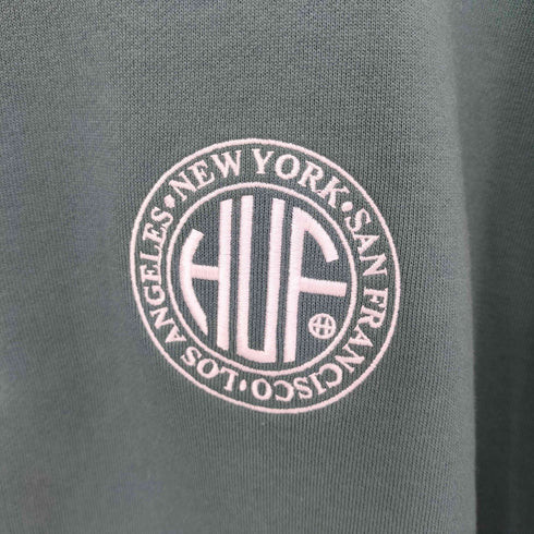ハフ HUF REGIONAL HALF ZIP FLEECE メンズ import:L