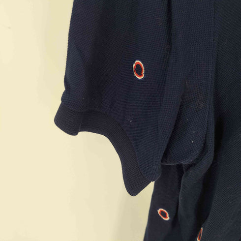 モンクレール MONCLER モノグラム総柄刺繍ポロシャツ MAGLIA POLO MANICA CORTA メンズ JPN:XL