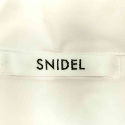 スナイデル snidel ボタンスリットオーバーシャツ レディース FREE