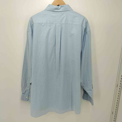 ブルックスブラザーズ BROOKS BROTHERS MADISON FIT ロゴ刺繍 ボタンダウン ロングスリーブシャツ メンズ import:XXL
