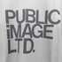 PUBLIC IMAGE LTD ロゴ プリント リンガー Tシャツ メンズ JPN:XXL