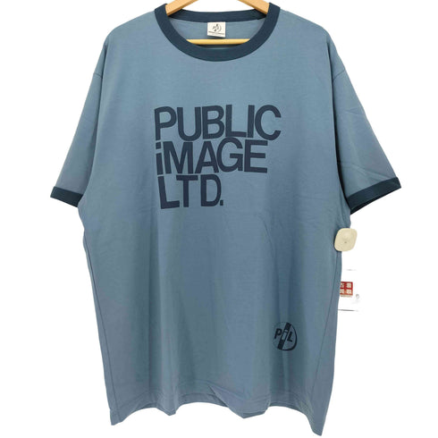 PUBLIC IMAGE LTD ロゴ プリント リンガー Tシャツ メンズ JPN:XXL