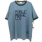 PUBLIC IMAGE LTD ロゴ プリント リンガー Tシャツ メンズ JPN:XXL
