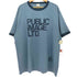 PUBLIC IMAGE LTD ロゴ プリント リンガー Tシャツ メンズ JPN:XXL