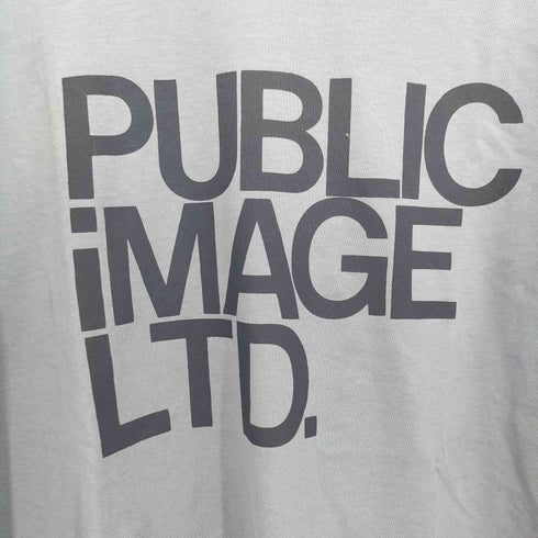 PUBLIC IMAGE LTD ロゴ プリント リンガー Tシャツ メンズ JPN:XXL